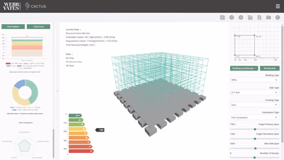 Cactus, Webb Yates Engineers’ structural and embodied-carbon app