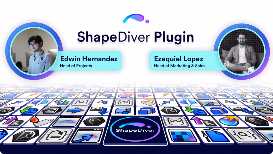 Edwin Hernández and Ezequiel Lopez introducing the new ShapeDiver Plugin webinar