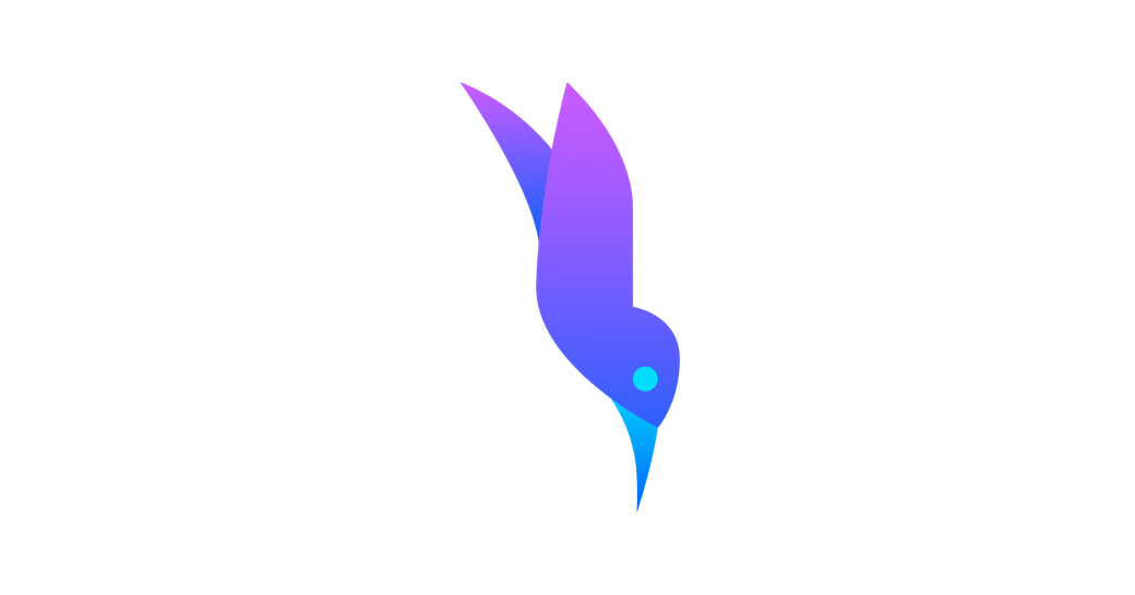 The Divers Plugin logo, a diving bird in purple and cyan